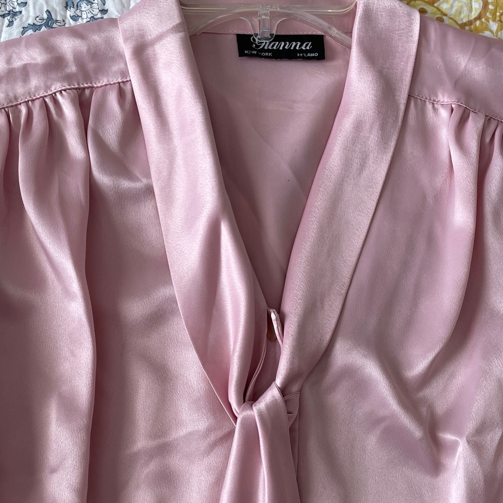 Gianna Elegant Mauvy Pink Blouse